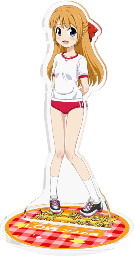 BOOTH【倶楽部おしっ娘姫LO店 -アスカ編-「アスカ(体操着ブルマVer.)」アクリルフィギュア】