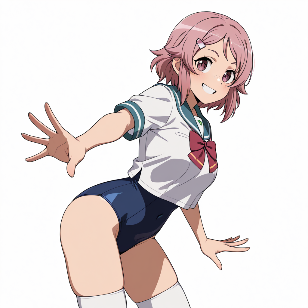 1893297155693611833リズベット(ソードアートオンライン) セーラースク水ニーソ