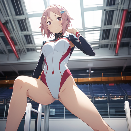 リズベット(ソードアートオンライン) 新体操のレオタード