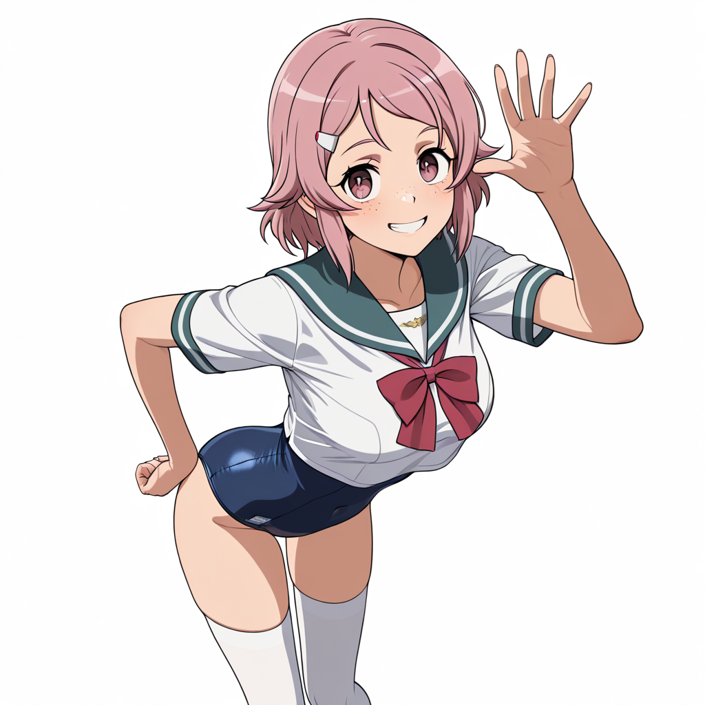 1894718493119268309 リズベット セーラースク水ニーソ