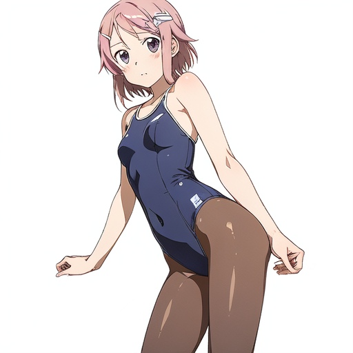 リズベット(ソードアートオンライン) スクール水着パンスト