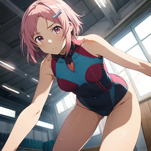 リズベット(ソードアートオンライン) 新体操のレオタード
