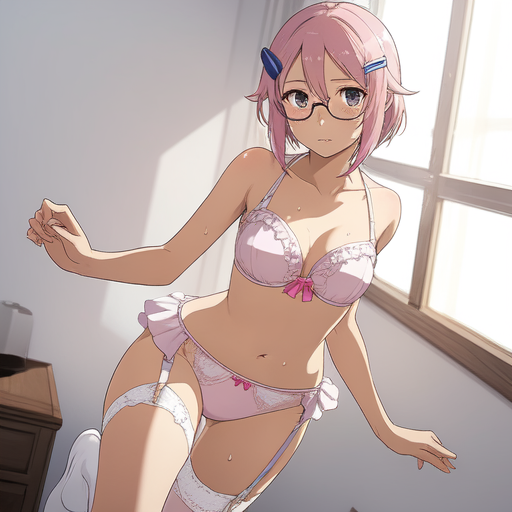 リズベット(ソードアートオンライン) ランジェリー(眼鏡ver.)