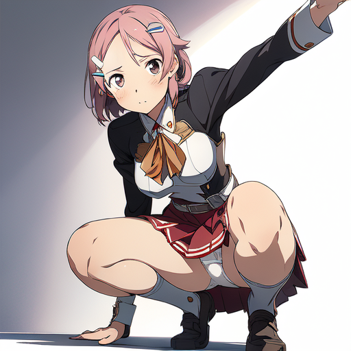 リズベット(ソードアートオンライン) パンチラ