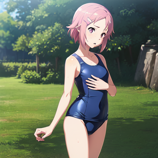 リズベット(ソードアートオンライン) スクール水着school swimwear