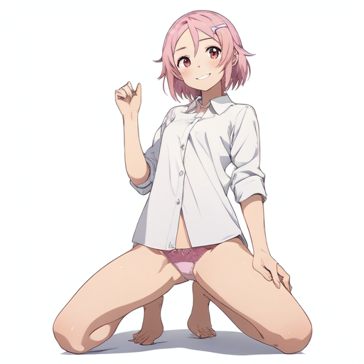 リズベット(ソードアートオンライン) Yシャツ&パンツ