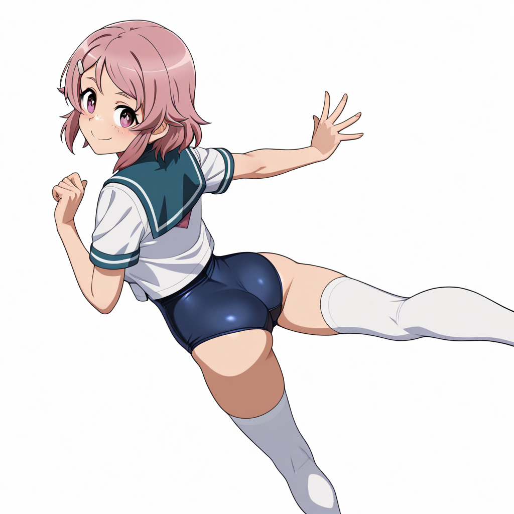 1894723047234684113 リズベット セーラースク水ニーソ