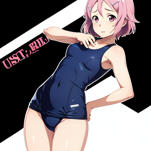リズベット(ソードアートオンライン) スクール水着school swimwear