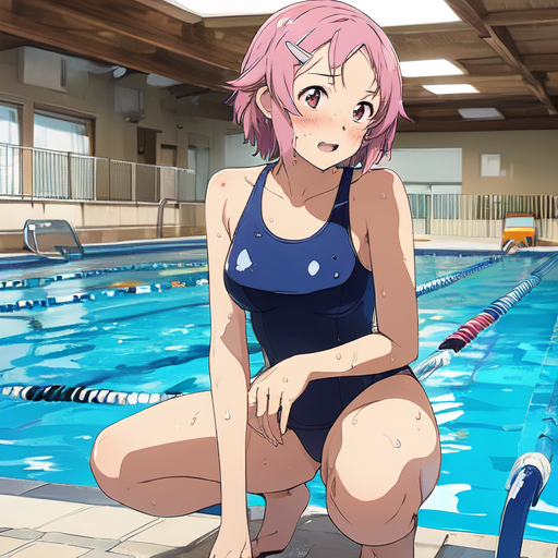 リズベット(ソードアートオンライン) スクール水着