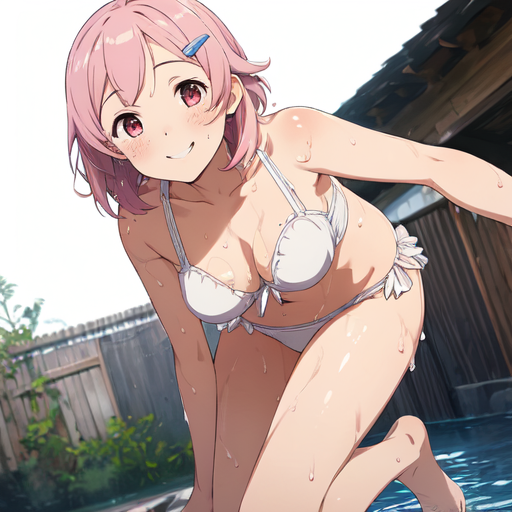 リズベット(ソードアートオンライン) 濡れ下着