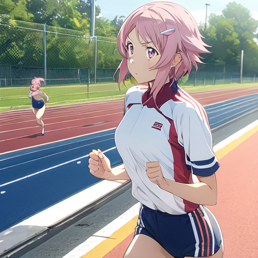 リズベット(ソードアートオンライン) 体操着(紺ブルマ)