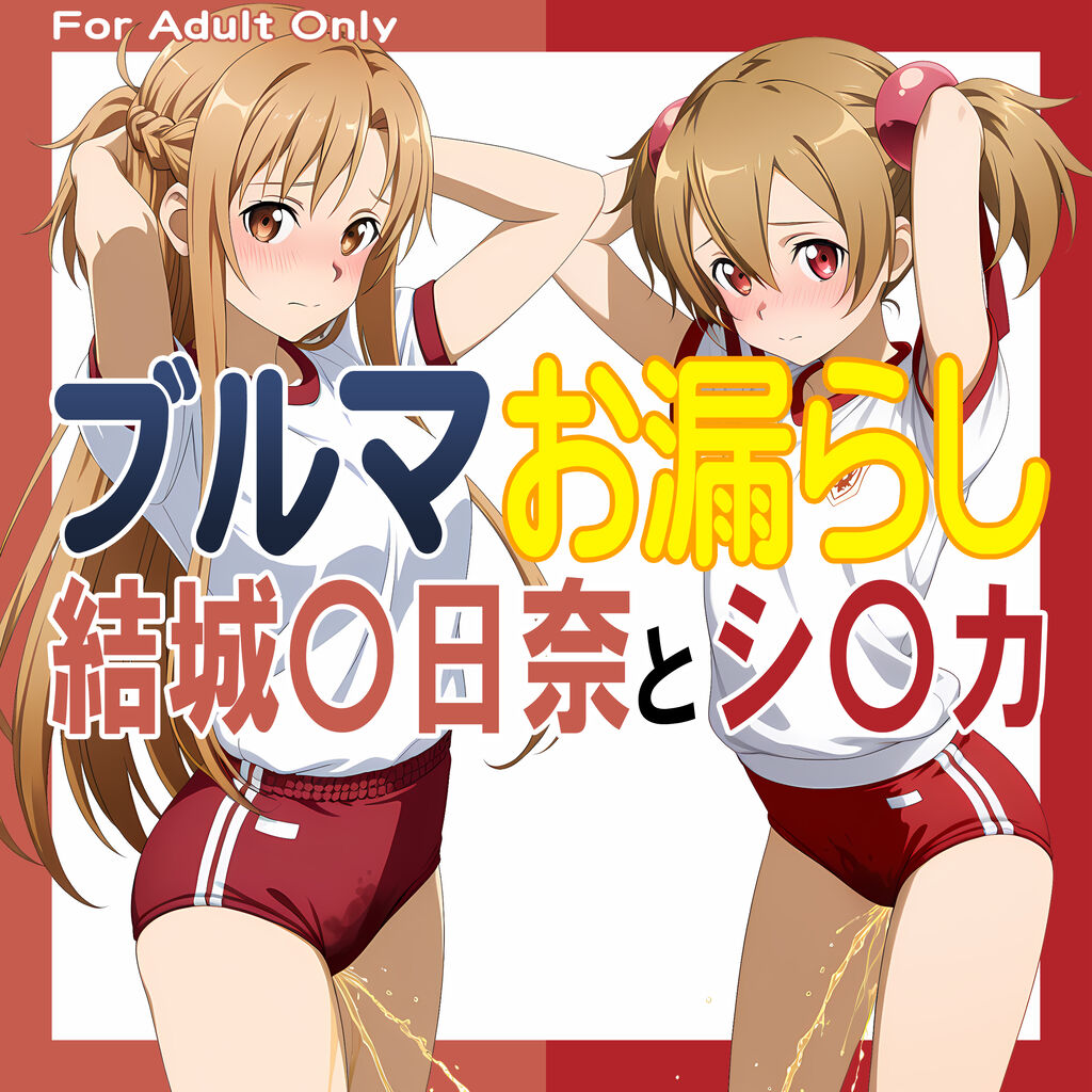 ブルマお漏らし「結城〇日奈」と「シ〇カ」