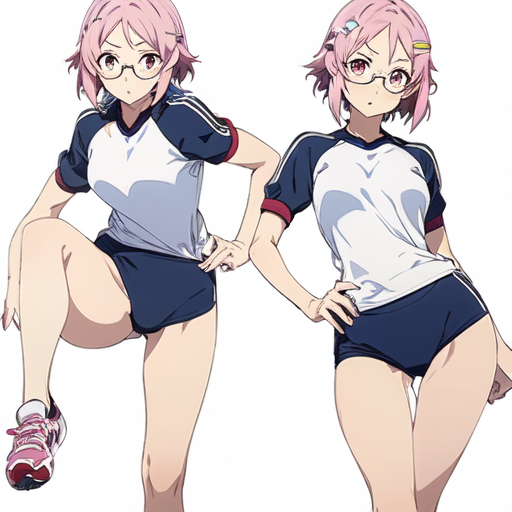 リズベット(ソードアートオンライン) 体操着(紺ブルマ)