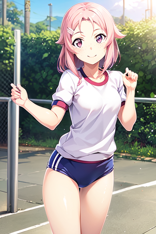 リズベット(ソードアートオンライン) 体操着(紺ブルマ)