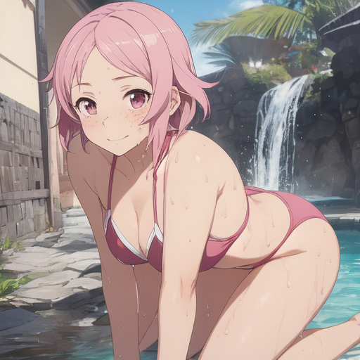 リズベット(ソードアートオンライン) ビキニ水着