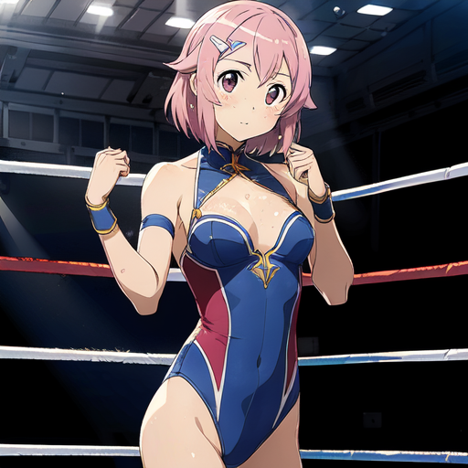 リズベット(ソードアートオンライン) プロレスラー