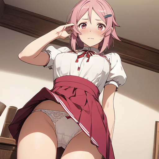 リズベット(ソードアートオンライン) パンチラ