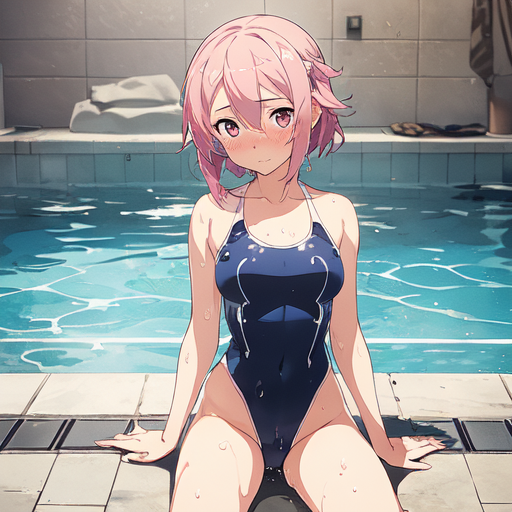リズベット(ソードアートオンライン) 競泳水着