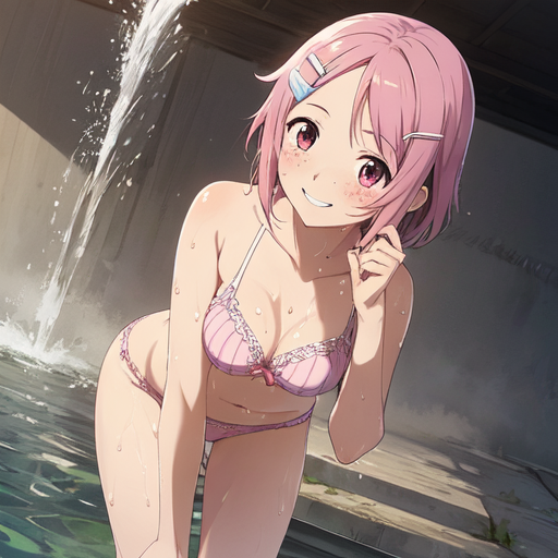 リズベット(ソードアートオンライン) 濡れ下着