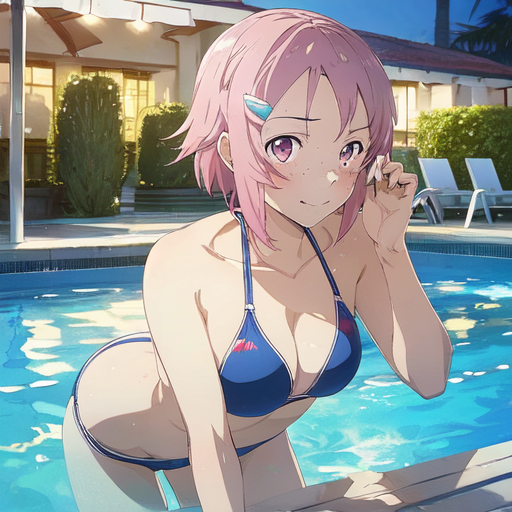 リズベット(ソードアートオンライン) ビキニ水着