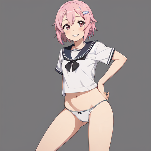リズベット(ソードアートオンライン) セーラー&パンツ