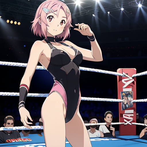 リズベット(ソードアートオンライン) プロレスラー