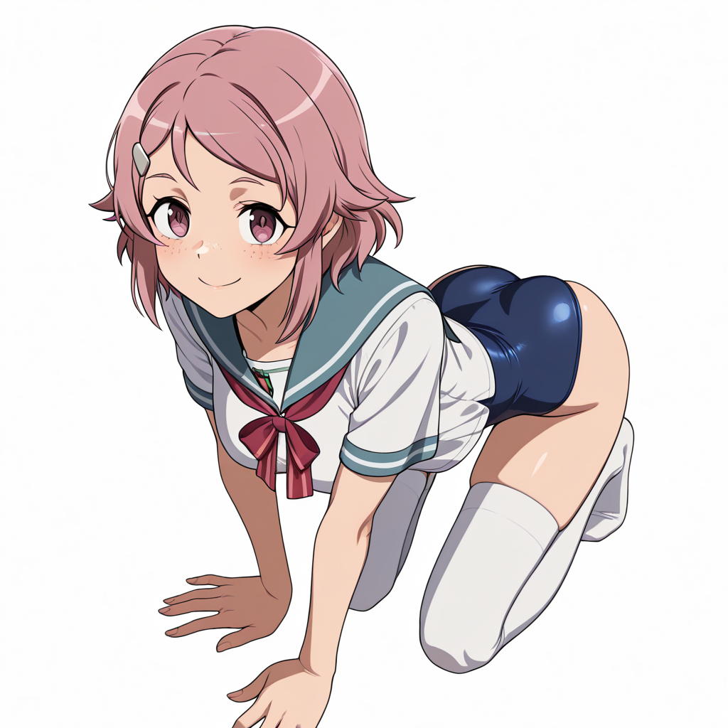 1894720648063907877 リズベット セーラースク水ニーソ