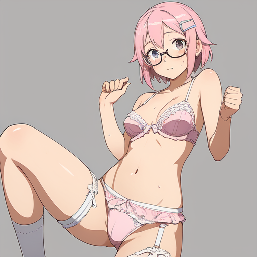 リズベット(ソードアートオンライン) ランジェリー(眼鏡ver.)