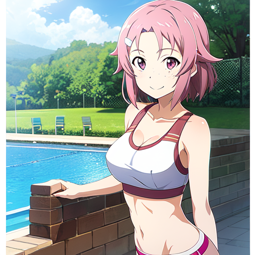 リズベット(ソードアートオンライン) スポーツブラ