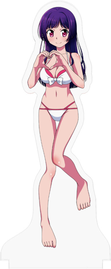 BOOTH【看板おしっこ娘「アイドル(ビキニ水着Ver.)」アクリルフィギュア】