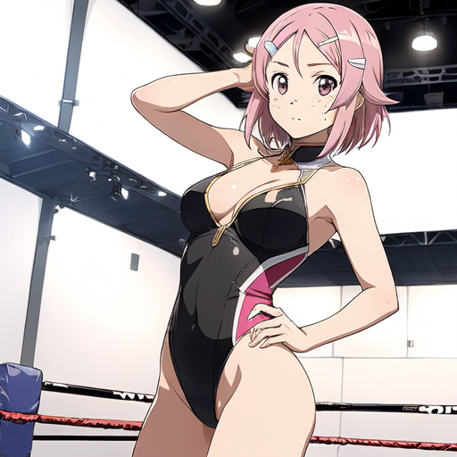 リズベット(ソードアートオンライン) プロレスラー
