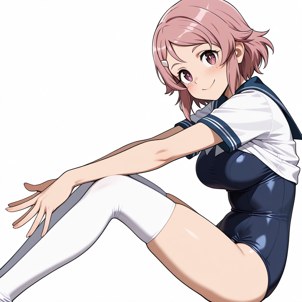 1893294838568156403リズベット(ソードアートオンライン) セーラースク水ニーソ