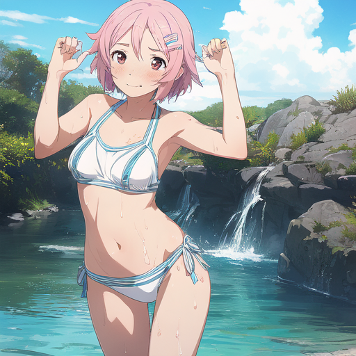 リズベット(ソードアートオンライン) ビキニ水着