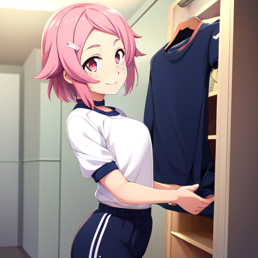 リズベット(ソードアートオンライン) 体操着(紺ブルマ)