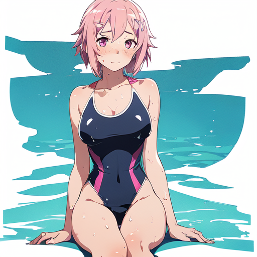 リズベット(ソードアートオンライン) 競泳水着