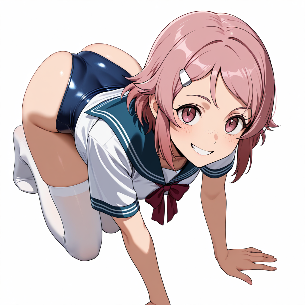 1894363913964105693リズベット セーラースク水ニーソ