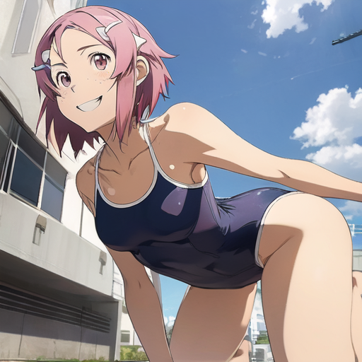 リズベット(ソードアートオンライン) スクール水着