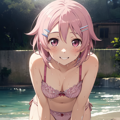 リズベット(ソードアートオンライン) 濡れ下着