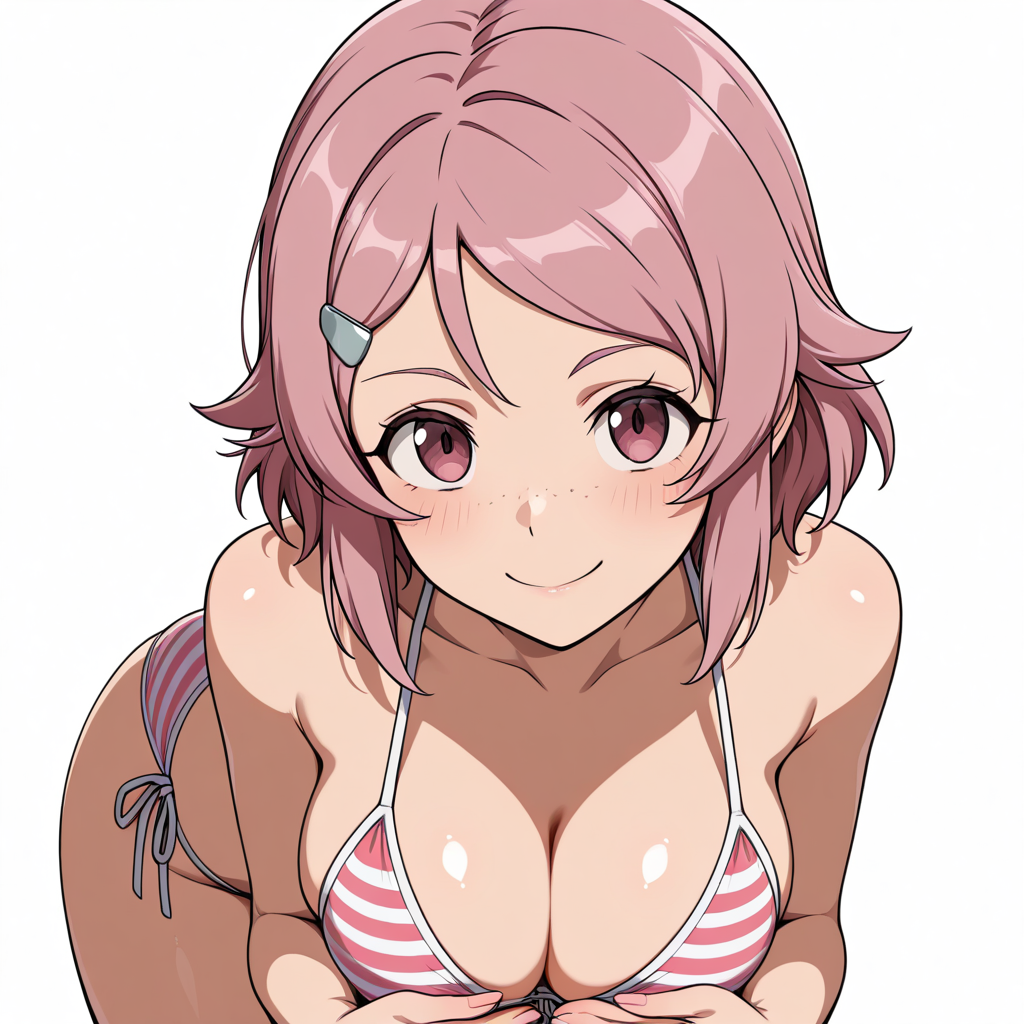 1903897547303441819 リズベット 縞柄のビキニ水着