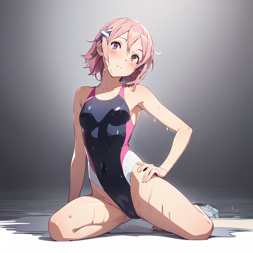リズベット(ソードアートオンライン) 競泳水着