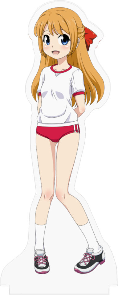 BOOTH【倶楽部おしっ娘姫LO店 -アスカ編-「アスカ(体操着ブルマVer.)」アクリルフィギュア】