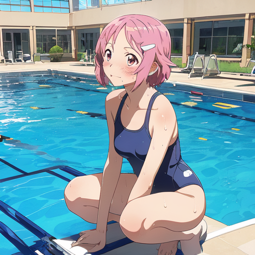 リズベット(ソードアートオンライン) スクール水着