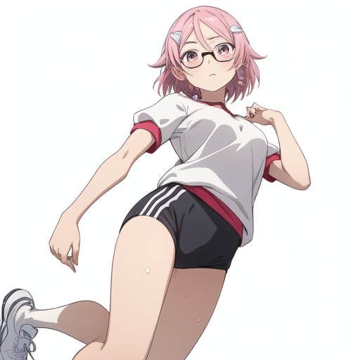 リズベット(ソードアートオンライン) 体操着(ブルマ)眼鏡ver.