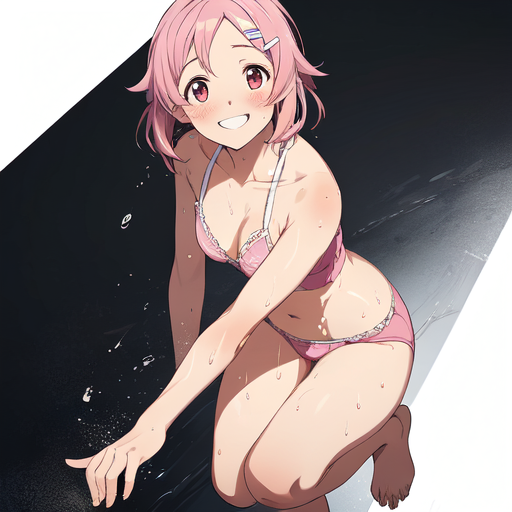 リズベット(ソードアートオンライン) 濡れ下着