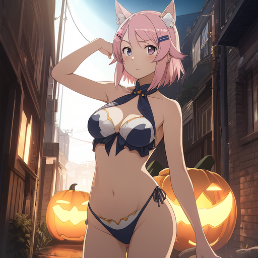 リズベット(ソードアートオンライン) ハロウィンコスプレ