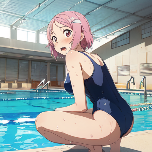 リズベット(ソードアートオンライン) スクール水着