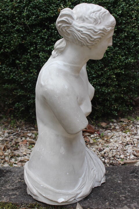 通販定番 ヤフオク! - 即決 半身像石膏像 55cmデ... zonalogistica.com