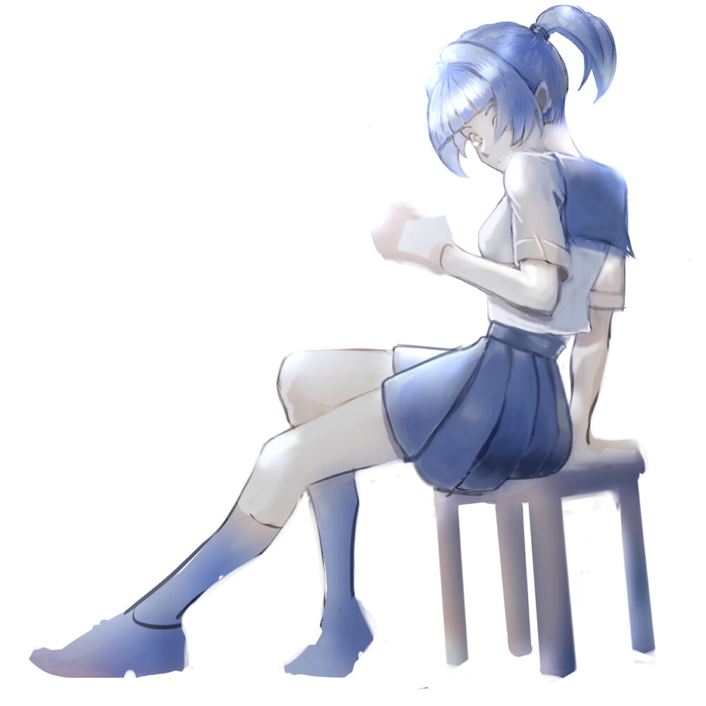 女の子７２ １ 絵を描いて食べていきたい