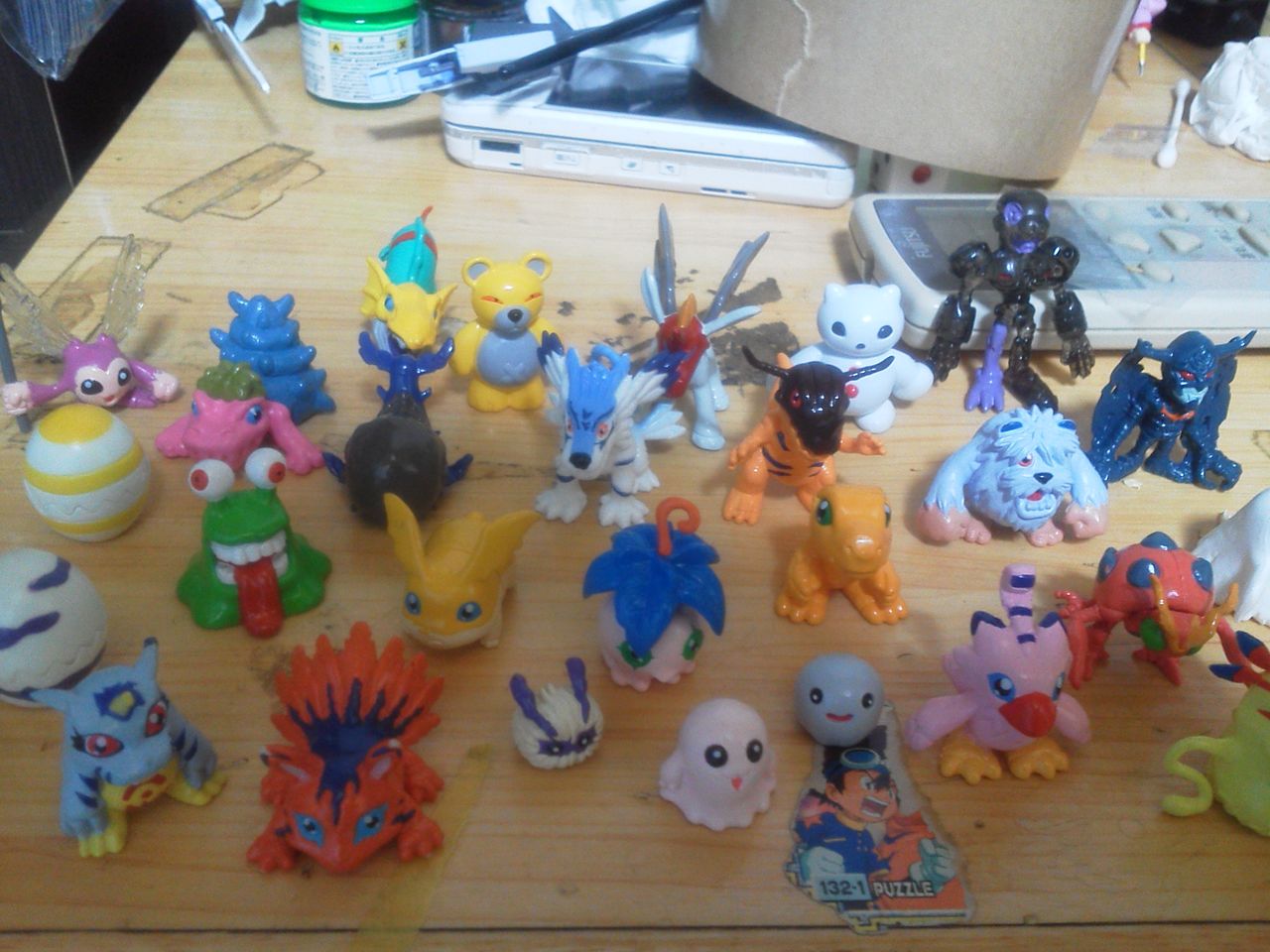 ワンダーカプセルのデジモン : シャチの車庫