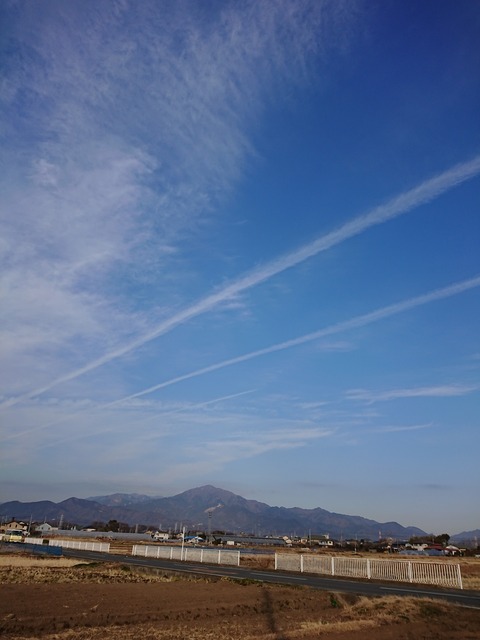 0130　飛行機雲